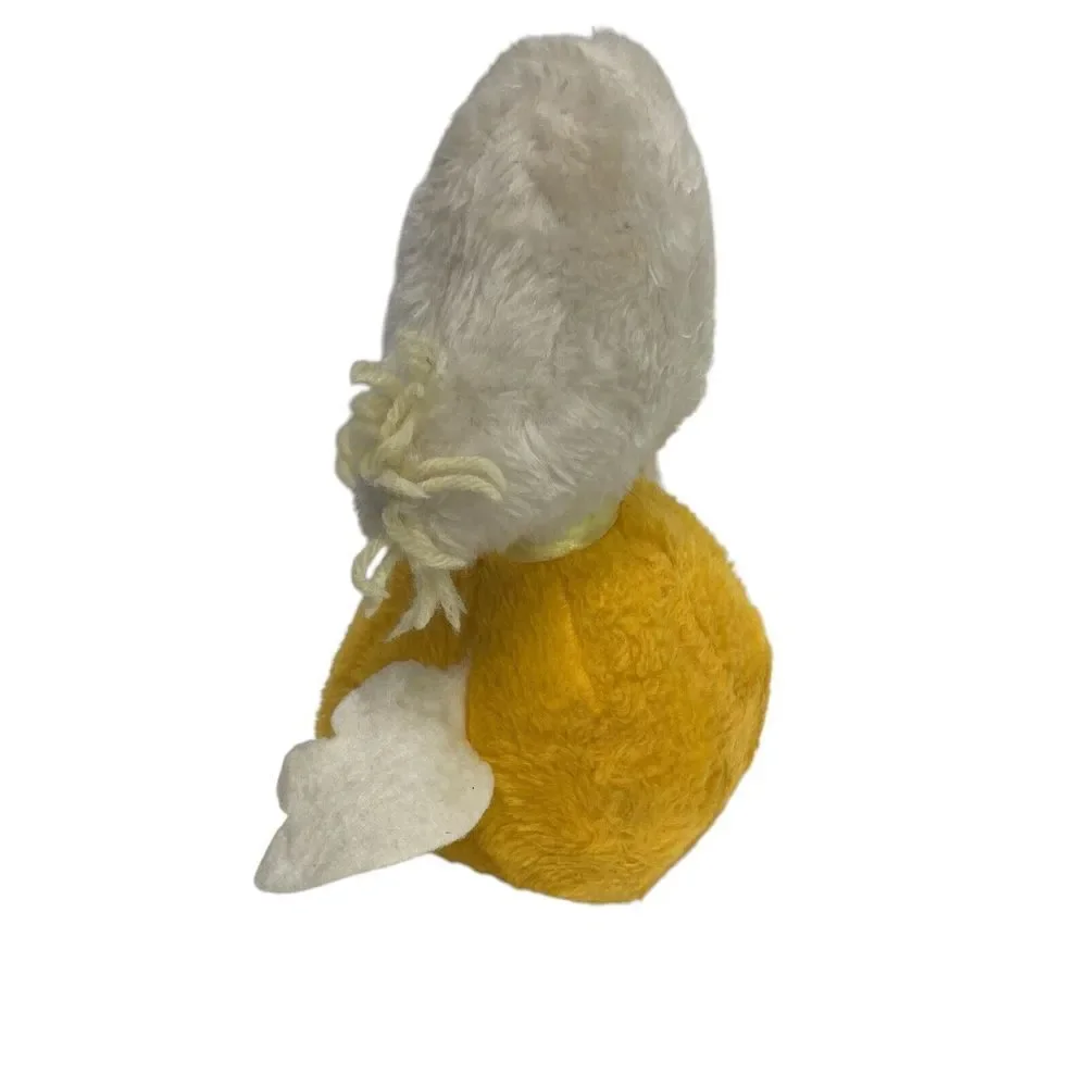 Vintage Eden‎ Duck Rattle inside Stuffed Animal Plush Bow 9